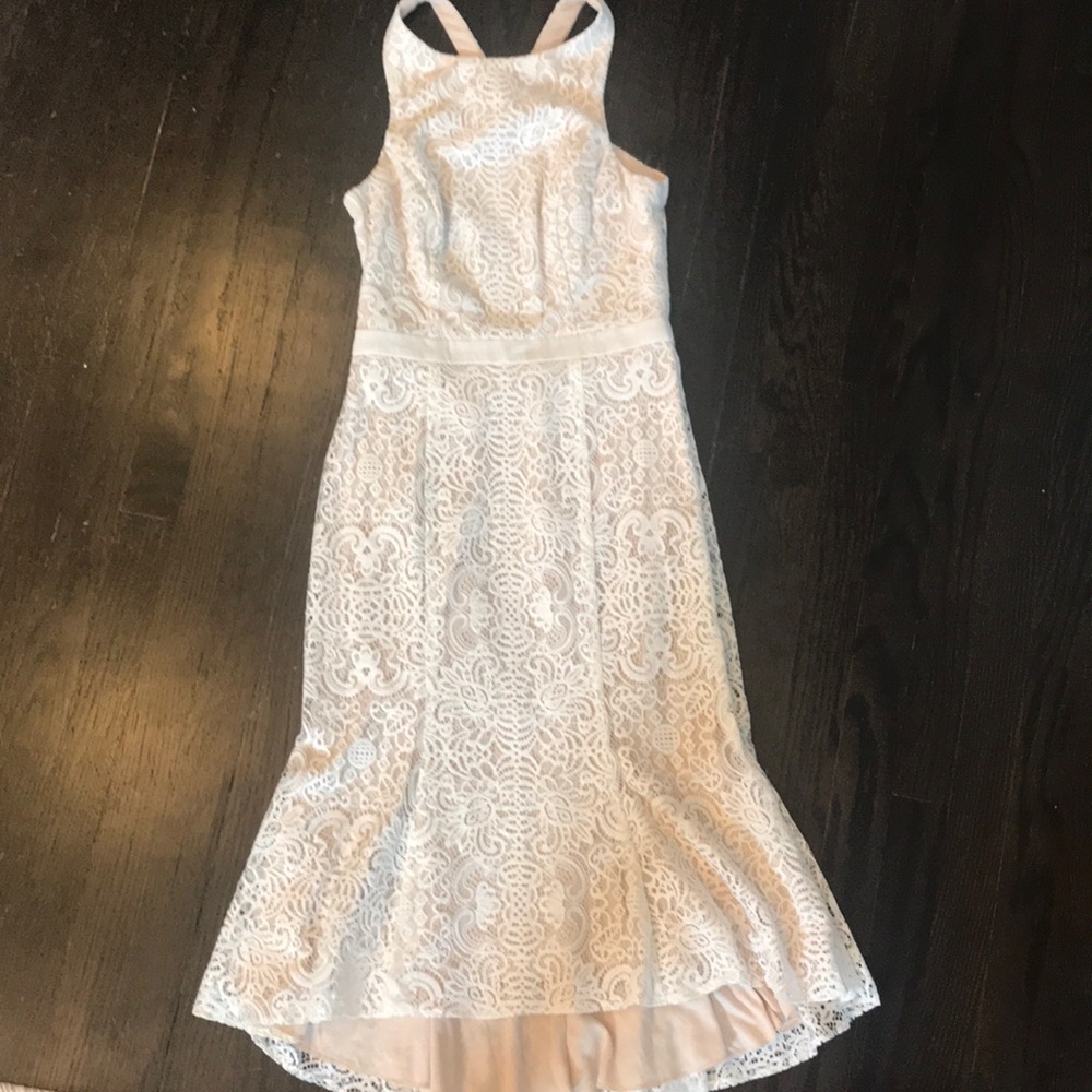 Beautiful lace ivory dress